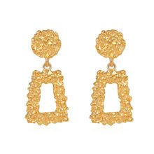 Серьги-гвоздики под золото, Grande Stella (арт. 75796-10)