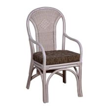 ОЛИМАР Стул с подлокотниками из ротанга EMERALD