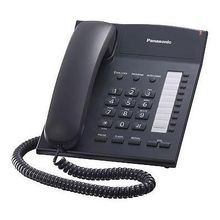 Телефон panasonic kx-ts2382rub (черный) (panasonic)