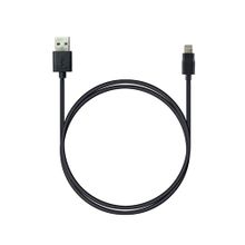 Кабель  ROBITON P7 black 8pin AppleLightning SyncCharg 1м черный PH1