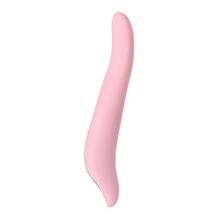 Розовый вибратор S-HANDE KISS с ротацией - 21,4 см. Розовый