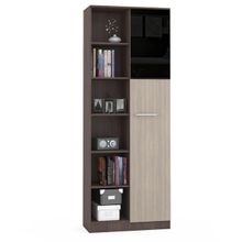 Нижегородмебель и К Стеллаж высокий Брайтон 2022 цвет ясень шимо тёмный ясень шимо светлый ID - 295573