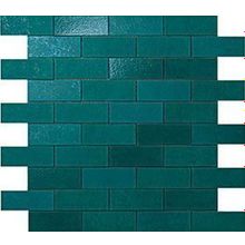 Atlas Concorde Ewall Ewall Petroleum Green Minibrick 9EME плитка настенная многогранная 305 мм*305 8.5 мм