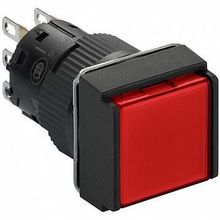 Кнопка Harmony 16 мм? 12В, IP65, Красный | код. XB6ECW4J1P | Schneider Electric