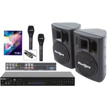 Madboy КОМПЛЕКТ АКТИВНЫЙ -4- для караоке + 5 масок знаменитостей