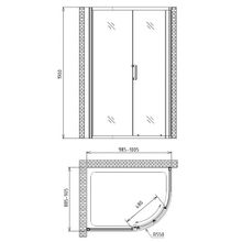 Душевой уголок Gemy Victoria S30191