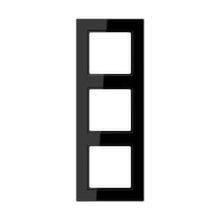 Jung Рамка 3-постовая Jung A creation черная AC583SW ID - 245060