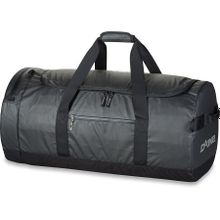 Объёмная мужская сумка чёрного цвета DAKINE ROAM DUFFLE 90L 005 BLACKсо съёмными ремнями рюкзака и наружными карманами