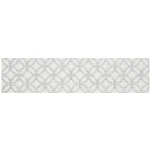 Quintessenza Cromia26 Puntocroce Decoro A Bianco Grigio 6.5x26.6 см
