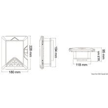 Osculati AQUATIC AV AQ-DM-5UBT watertight tuner box, 29.549.21