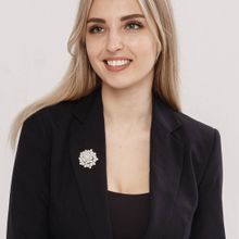 Брошь под серебро, Tutti Frutti (арт. 52284-9529)