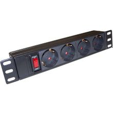 TWT-PDU10-10A4P	Блок розеток 10 4 шт., 10A 250V, без шнура питания