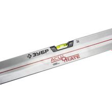 Уровень ЗУБР "ACURATE 3" коробчатый усиленный, 3 ампулы, 150см