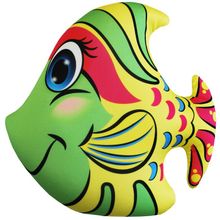Игрушка Рыбка зеленая (подушка антистресс)