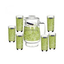 Набор для воды Luminarc PLENITUDE GREEN ПЛЕНИТЮД ГРИН D2329 (7 предметов)