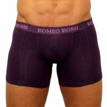Romeo Rossi Удлинённые трусы-боксеры (L   темно-синий)