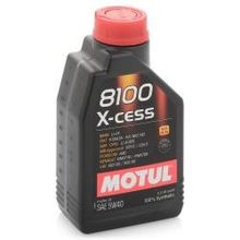 Моторное масло MOTUL 8100 X-cess 5W-40, 1 л, синтетическое, 102784