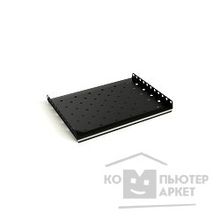 Hyperline TSH2-650-RAL9004 Полка усиленная глубиной 650 мм для шкафов с глубиной 1000-1200 мм, 487 мм х 650 мм ШхГ , цвет черный RAL 9004 для шкафов серии TTC2