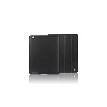 Кожаный чехол для iPad 3 и iPad 4 Jison Executive Smart Cover, цвет black (JS-IPD-01HBlk)