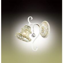 Бра декоративное SALMORA белый с золотой патиной E14 1*60W 2894 1W