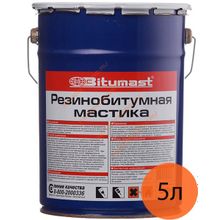 БИТУМАСТ мастика резинобитумная (5л)   BITUMAST мастика резинобитумная (5л)
