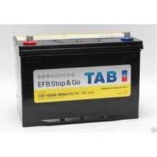 Аккумулятор автомобильный TAB EFB STOP&GO 105.1 Ah 900 A 60519 ПП 303x174x198