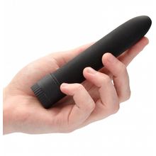 Черный вибратор 5.5  Vibrator Biodegradable - 14 см.