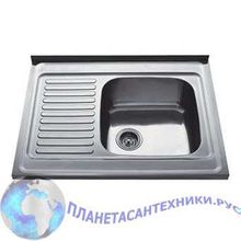 Мойка нерж Frap F-8060 80-60-18 глянец