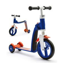 Самокат-беговел Scoot & Ride Highway Baby сине-оранжевый