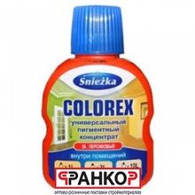 Краситель универсальный "Colorex" персиковый (20) 0,1л (20 шт уп) "Sniezka"