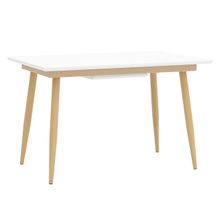 ПМ: Stool Group Стол обеденный Стокгольм, раскладной DT-1706-120 160 DUAL