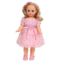 Весна Лиза в платье с розочками со звуком 42 см