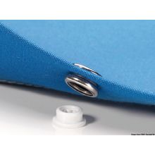 Osculati Bottoni universali CAF-COMPO grigio filetto metric, 10.503.31