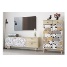 Смарт Стенка Бержер модульная 2