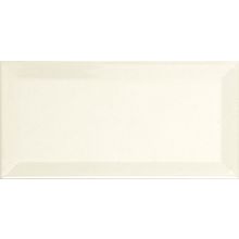 Ape Metro Marfil Biselado Brillo 10x20 см