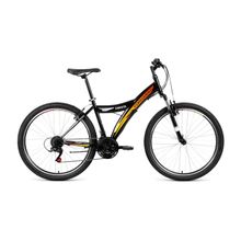 Велосипед Forward Dakota 26 2.0 черный-оранжевый (2019)