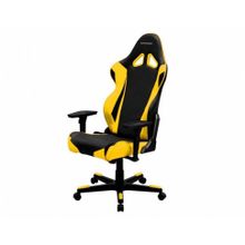 Компьютерное кресло DXRACER OH RE0 NY черный желтый RACING