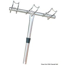 Osculati Rod holder AISI 316 Nr. 3 rods left, 41.167.72