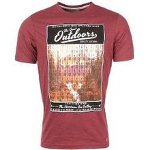 Футболка муж Tokio Tigers MAWGAN, цвет бордовый, L