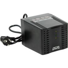 Стабилизатор PowerCom TCA-3000 Black  (4 розетки Euro)