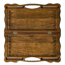 Нарды резные "Медведь" с ручкой