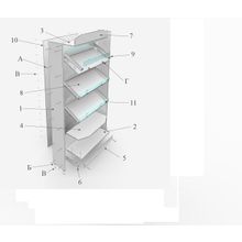 Стеллаж "Универсал" №111