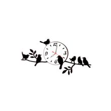 Часы птички на ветке