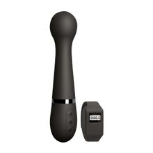 Shots Media BV Черный вибромассажер Kegel Wand - 18,5 см. (черный)