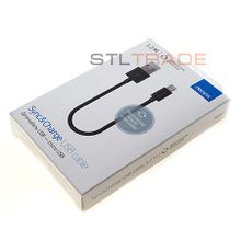 Data кабель microUSB двусторонние коннекторы, 1,2м, черный Deppa