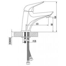 Смеситель Lemark Poseidon LM4206C для раковины