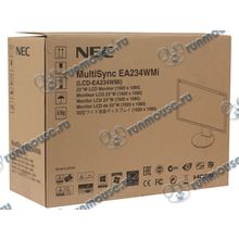 ЖК-монитор 23.0" NEC "MultiSync EA234WMi" 1920x1080, 6мс, белый (D-Sub, DVI, HDMI, DP, MM, USB Hub) [135170]