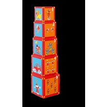 Кубики SCRATCH Stacking Tower Сircus