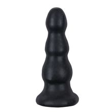 Dream Toys Гигантская чёрная анальная ёлочка MENZSTUFF IMMENSE STOPPER - 32,5 см. (черный)