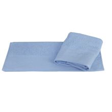 Махровое полотенце 100х150 "ALICE", голубой, 100% Хлопок